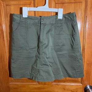St. John’s Bay khaki green skirt